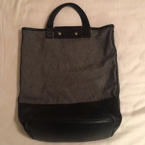 Large Boho Black tote/hobo Bag